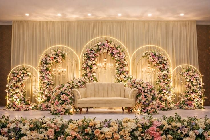 Wedding ceremony decoration